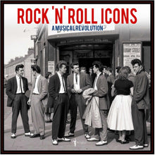 the album cover for Rock 'n' Roll Icons: A Musical Revolution / Var - Rock 'n' Roll Icons: A Musical Revolution / Var