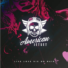 the album cover for American Jetset - Live Love Die On Main