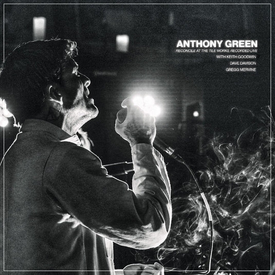 the album cover for Anthony Green - Reconcile At The Tile Works Recorded Live [Colored Vinyl]