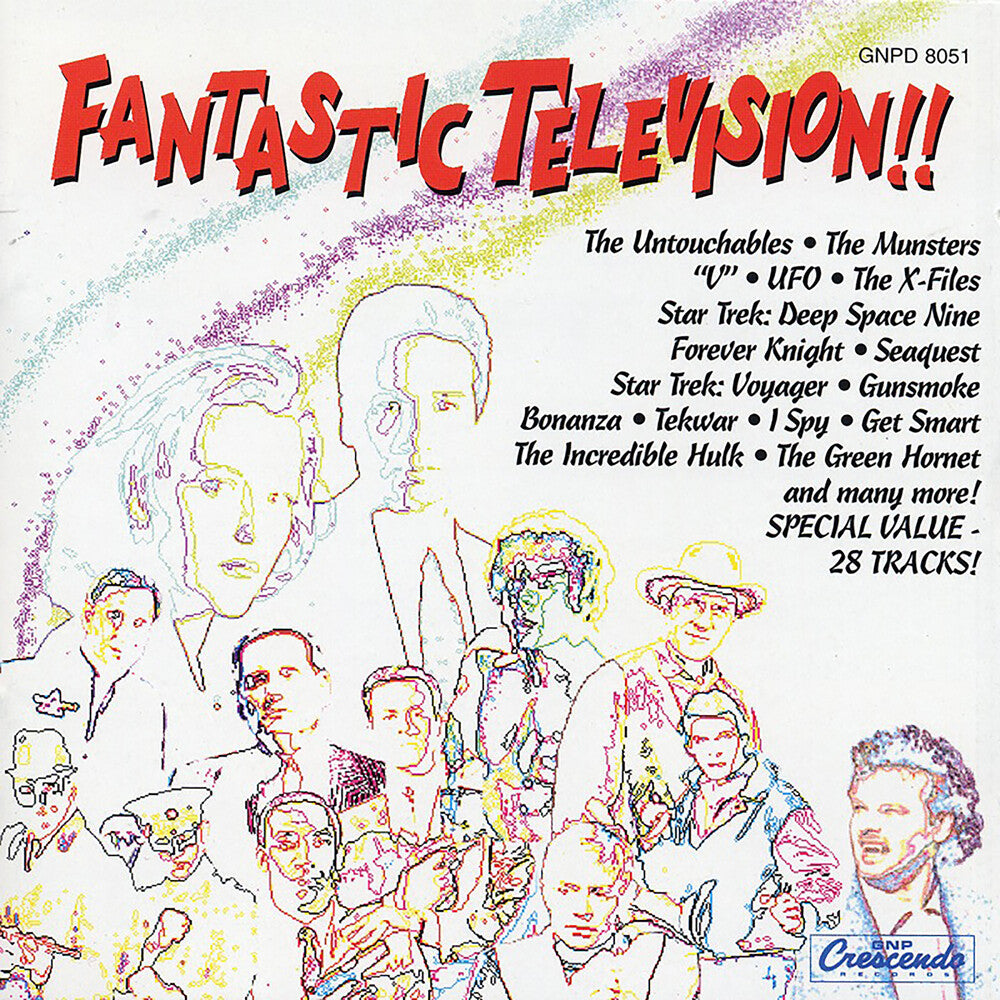 the album cover for Fantastic Television / Various - Fantastic Television / Various