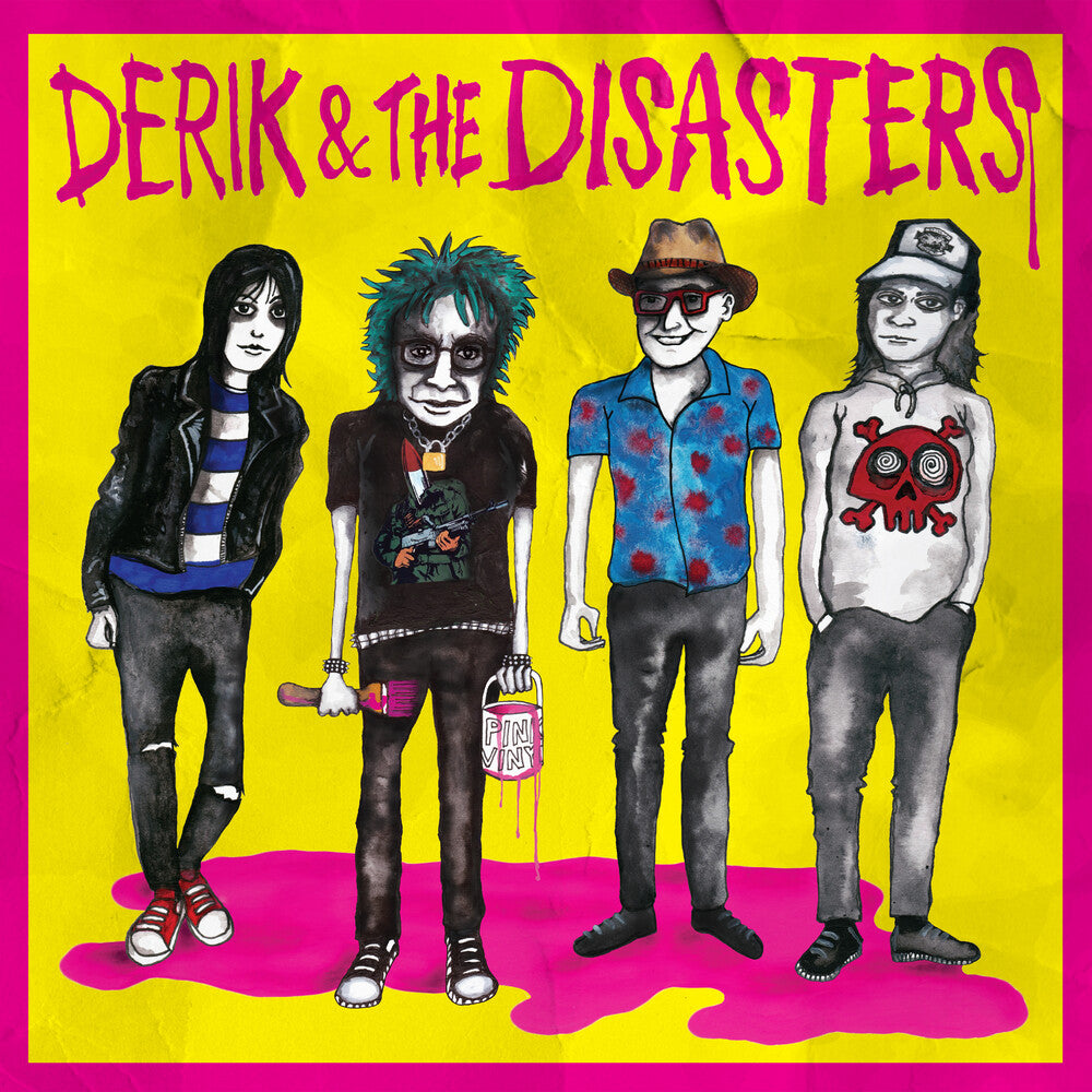 the album cover for Derik & The Disasters - Derik & The Disasters [Colored Vinyl] (Ylw)