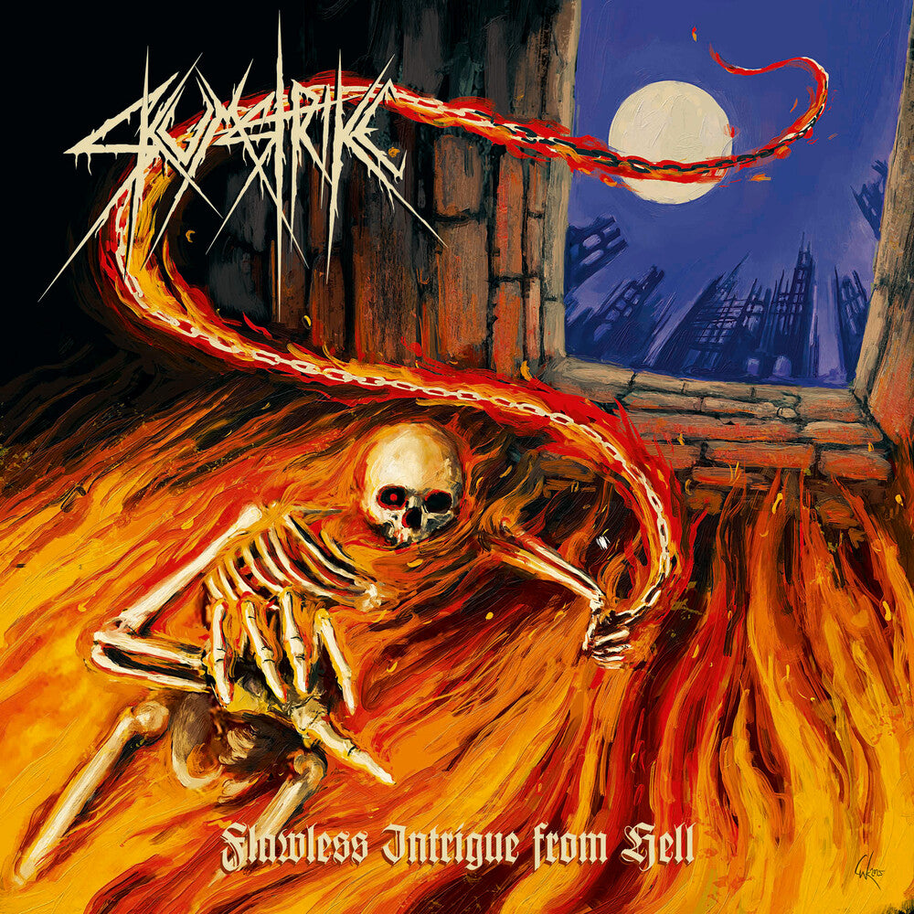 the album cover for Skumstrike - Flawless Intrigue From Hell