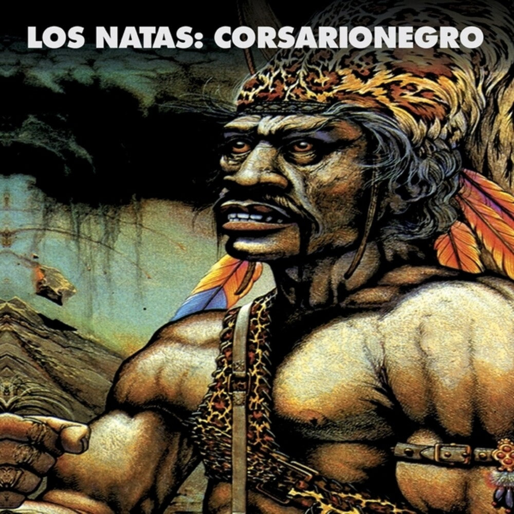 the album cover for Los Natas - Corsario Negro (Blue) [Colored Vinyl] [Limited Edition]