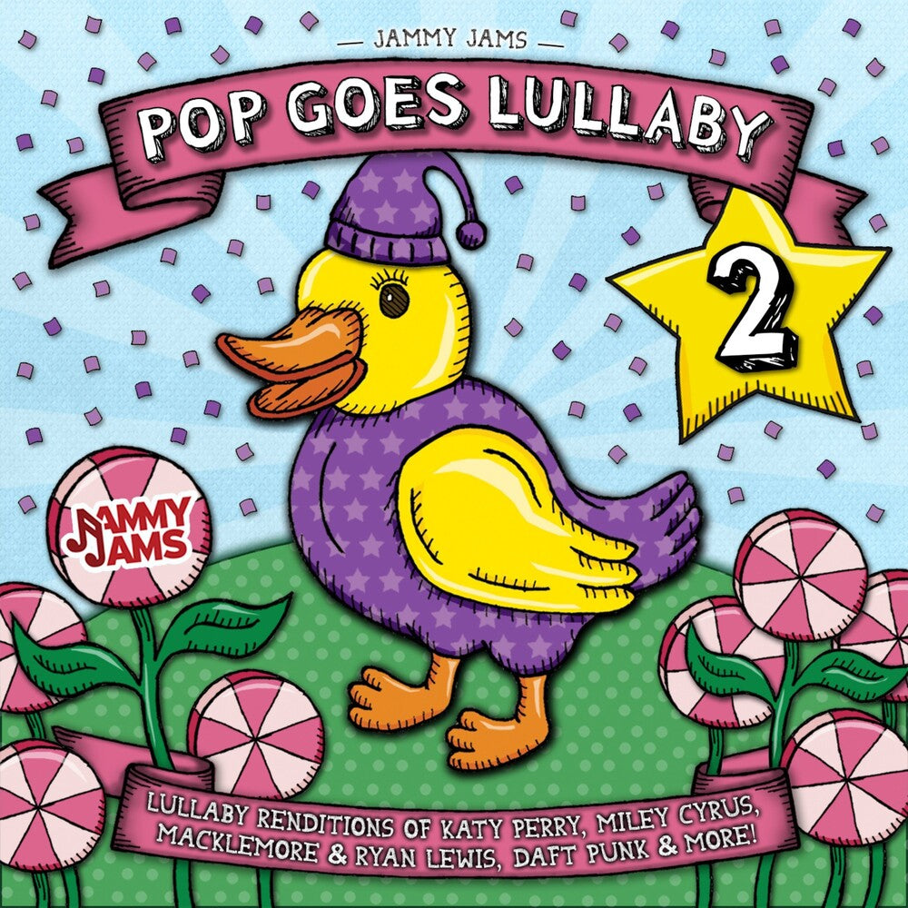 the album cover for Jammy Jams - Pop Goes Lullaby 2