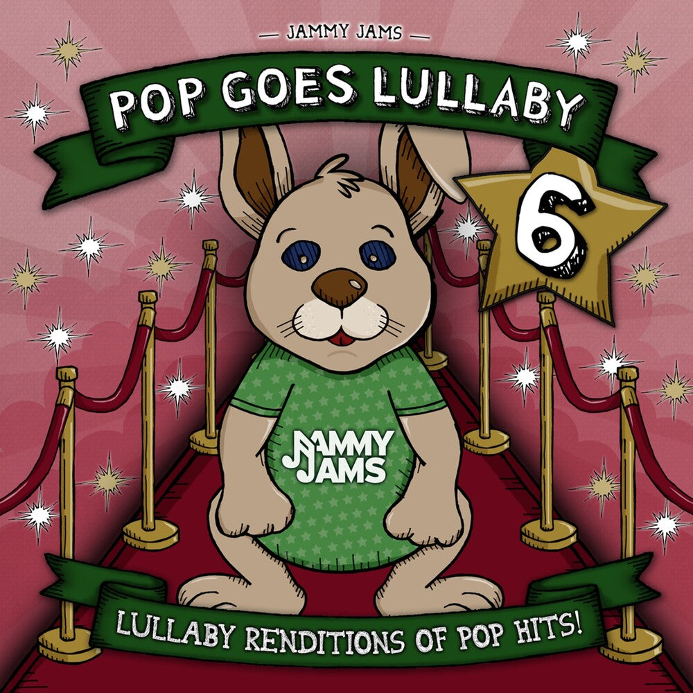 the album cover for Jammy Jams - Pop Goes Lullaby 6