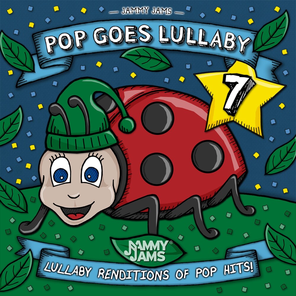 the album cover for Jammy Jams - Pop Goes Lullaby 7