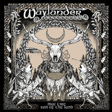 the album cover for Waylander - Mac Tire: Son Of The Land