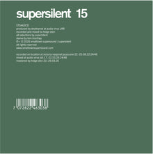 the album cover for Supersilent - 15