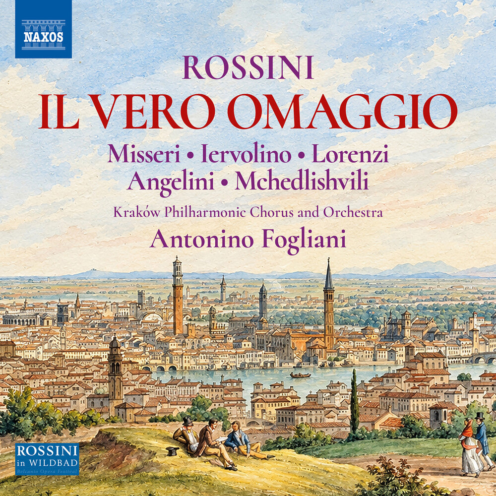 the album cover for Giorgio Misseri - Rossini: Il Vero Omaggio