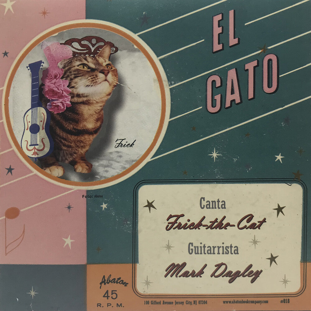 the album cover for Frick The Cat - El Gato / Fuzzy Wuz She