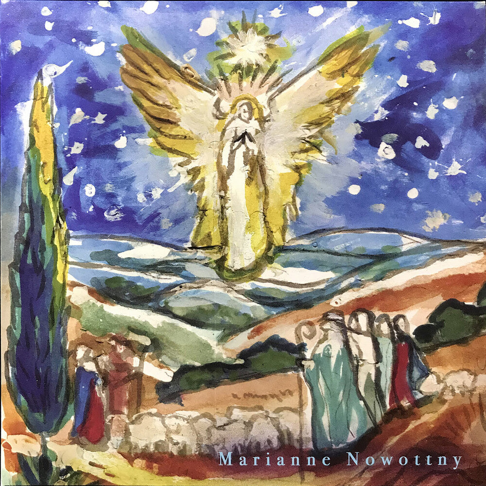 the album cover for Marianne Nowottny - Jesus-In-A-Jiffy / Sequin Serenade