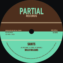 the album cover for Willie Williams - Saints (Ep)