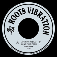 the album cover for Augustus Thomas - Jah Jah Warn Them (Ep)