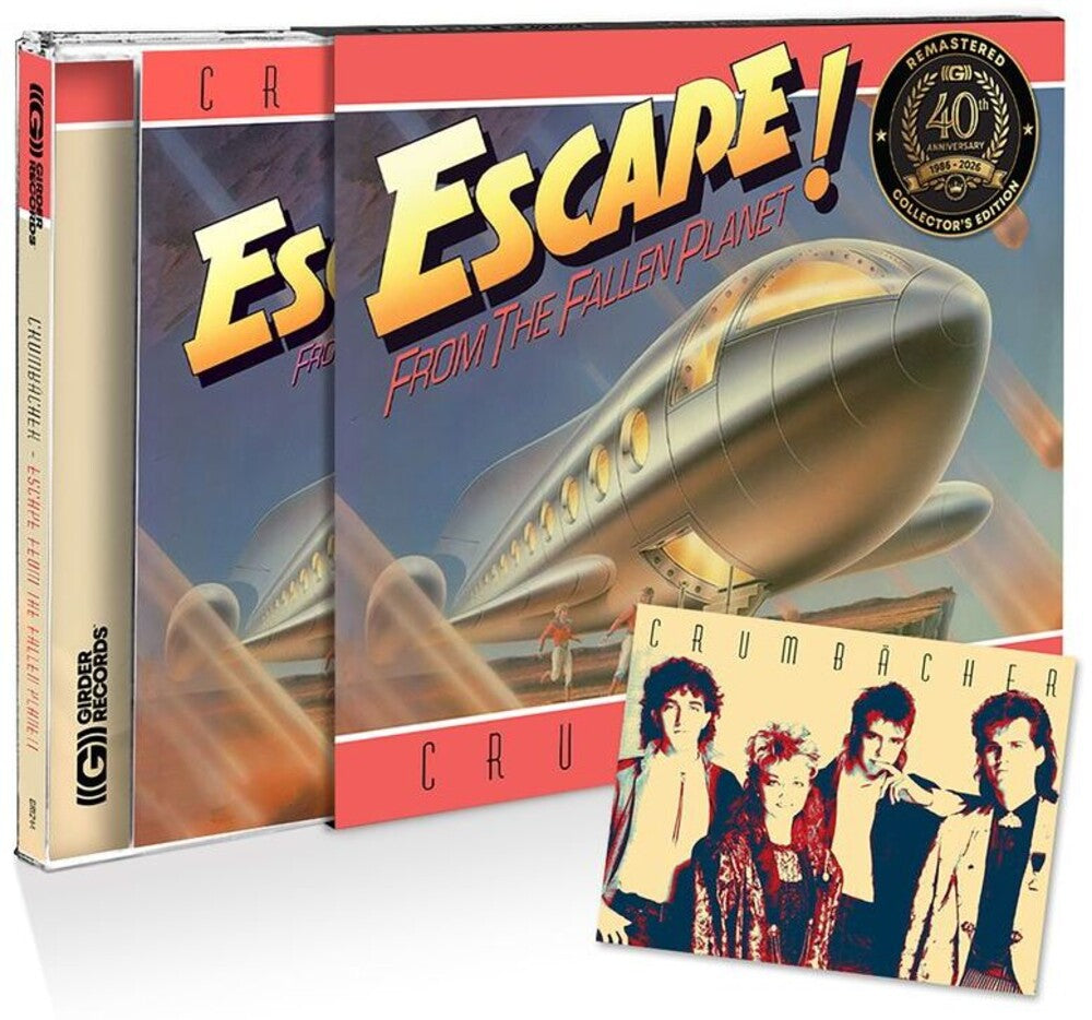 the album cover for Crumbacher - Escape From The Fallen Planet (Bonus Track) [Limited Edition]