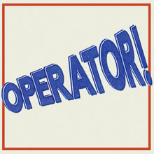 the album cover for Eraser - Operator