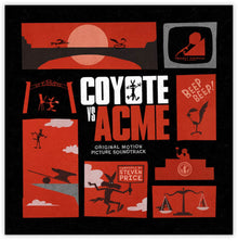 the album cover for Steven Price  (Ogv) - Coyote Vs. Acme [180 Gram]