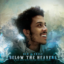 the album cover for Blu & Exile - Below The Heavens