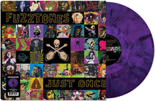 the album cover for The Fuzztones - Just Once [Purple / Black Marble]