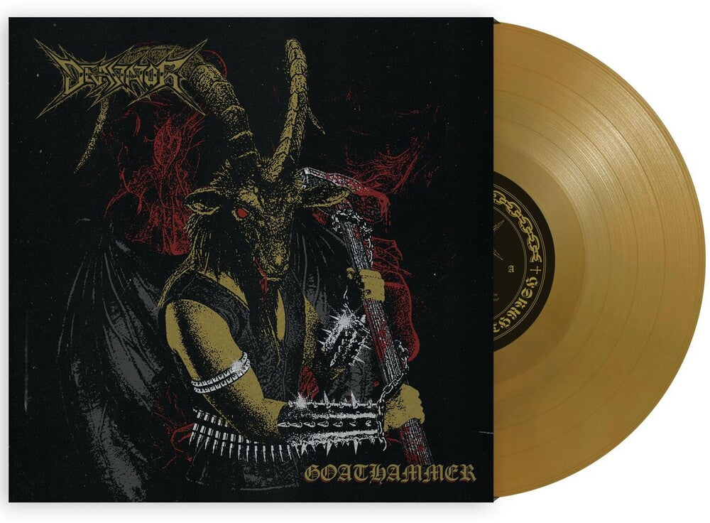 the album cover for Devastator - Goathammer [Colored Vinyl]