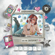 the album cover for Earth To Eve - Oversharing On The Internet