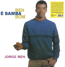 the album cover for Jorge Ben - Ben E Samba Bom [Limited Edition] [Clear Vinyl]