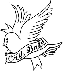 the album cover for Lil Peep - Crybaby (Bonus Track)