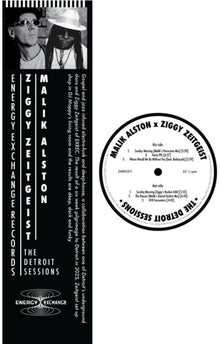the album cover for Ziggy Zeitgeist / Malik Alston - Detroit Sessions (Ep)