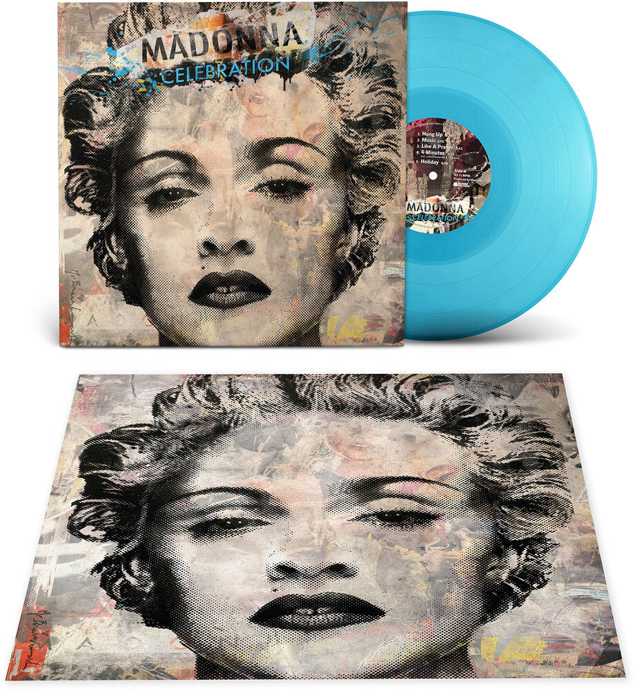 the album cover for Madonna - Celebration [Clear Vinyl] [Deluxe] (Ltbl) [Limited Edition]