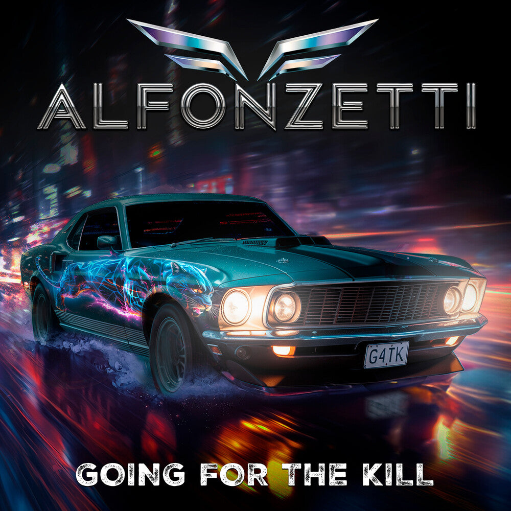 the album cover for Alfonzetti - Going For The Kill
