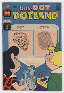 Little Dot Dotland 39 Harvey 1969 FN Warren Kremer Richie Rich Cupcake