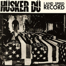 the album cover for Husker Du - Land Speed Record