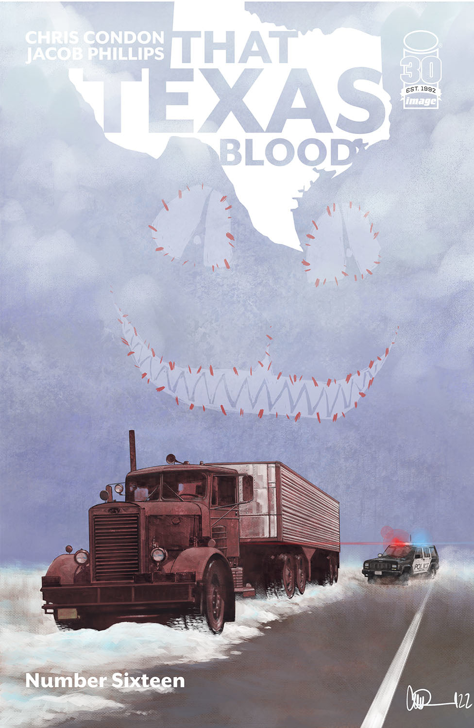 That Texas Blood #16 B Charlie Adlard Variant (Mr) (08/03/2022) Image