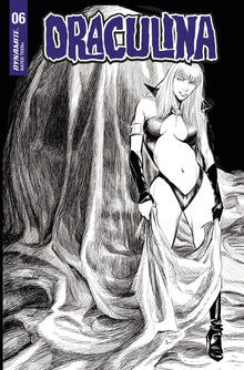 Draculina #6 F 1:10 Rafael Kayanan B&W Variant (09/14/2022) Dynamite