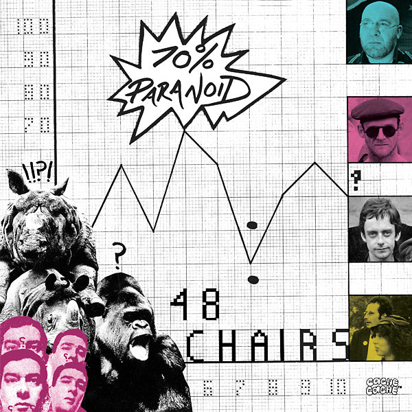 48 CHAIRS - 70% Paranoid [Vinyl]