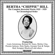 the album cover for Bertha 'Chippie' Hill - Complete Works, Vol. 1 (1925-1929)