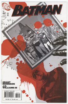 Batman 667 DC 2007 NM J.H. Williams Grant Morrison RIP Prelude 1