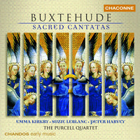 the album cover for Emma Kirkby - Sacred Cantatas