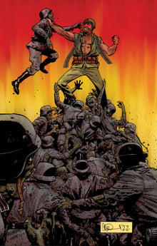 Dc Horror Presents Sgt Rock Vs The Army Of The Dead #1 (Of 6) D 1:25 Charlie Adlard Variant (09/27/2022) Dc