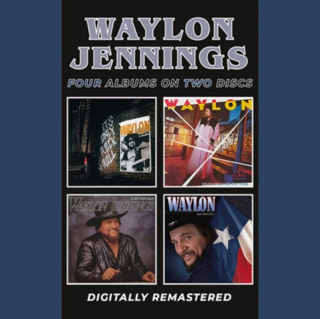Waylon Jennings - It's Only Rock & Roll / Never Could Toe The Mark / Turn The Page / Sweet Mother Texas - CD
