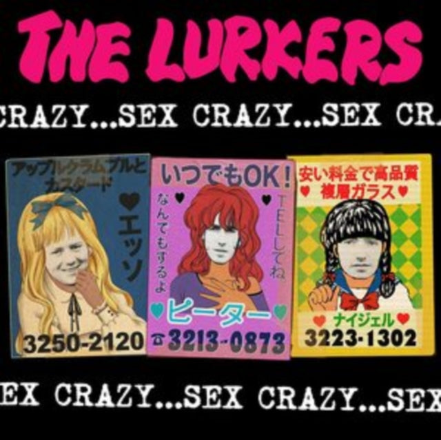 Lurkers - Sex Crazy - LP Vinyl