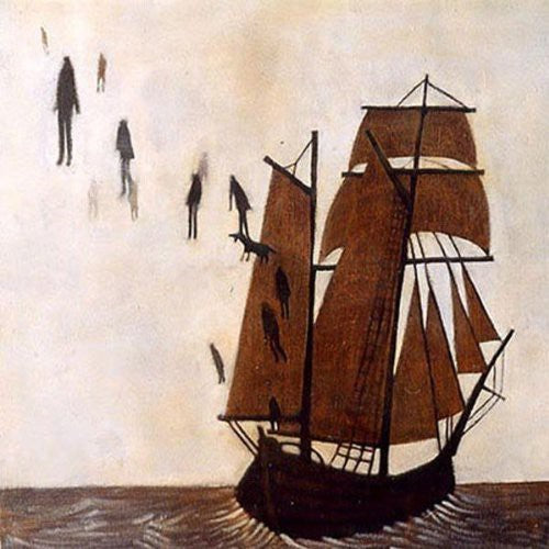 the album cover for The Decemberists - Castaways and Cutouts