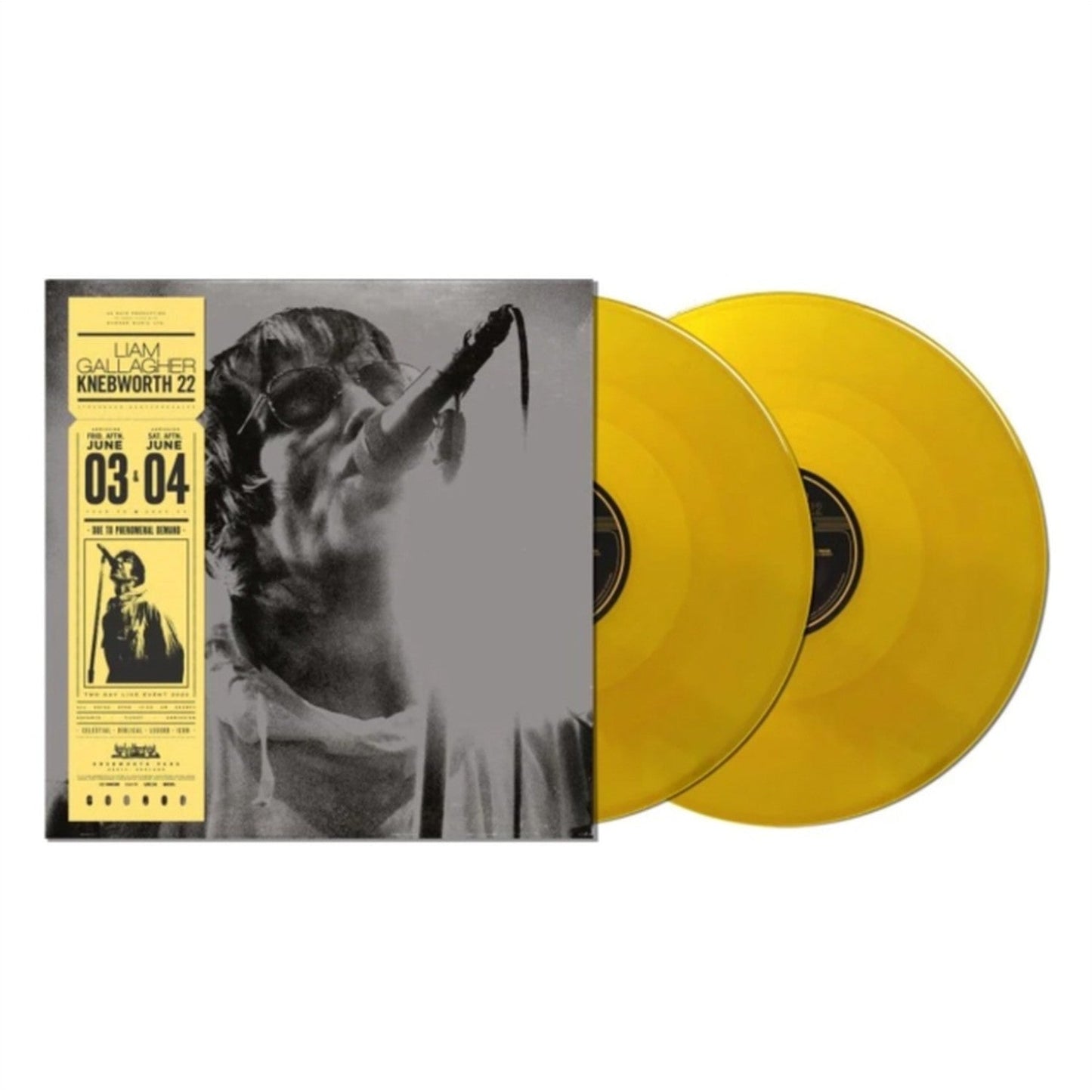 Live At Knebworth '22 (2LP/Sun Yellow Vinyl) (I)