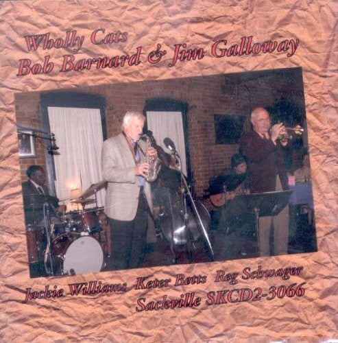 the album cover for Barnard/Galloway - Wholly Cats