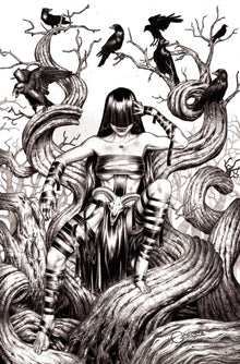 Lady Hel #2 H 1:20 Geebo Vigonte B&W Virgin Variant (09/14/2022) Dynamite