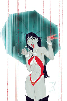Vampirella Strikes #5 I 1:25 Ben Caldwell Virgin Variant (09/21/2022) Dynamite