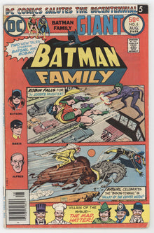 Batman Family 6 DC 1976 VG Batgirl Robin Jokers Daughter Mad Hatter
