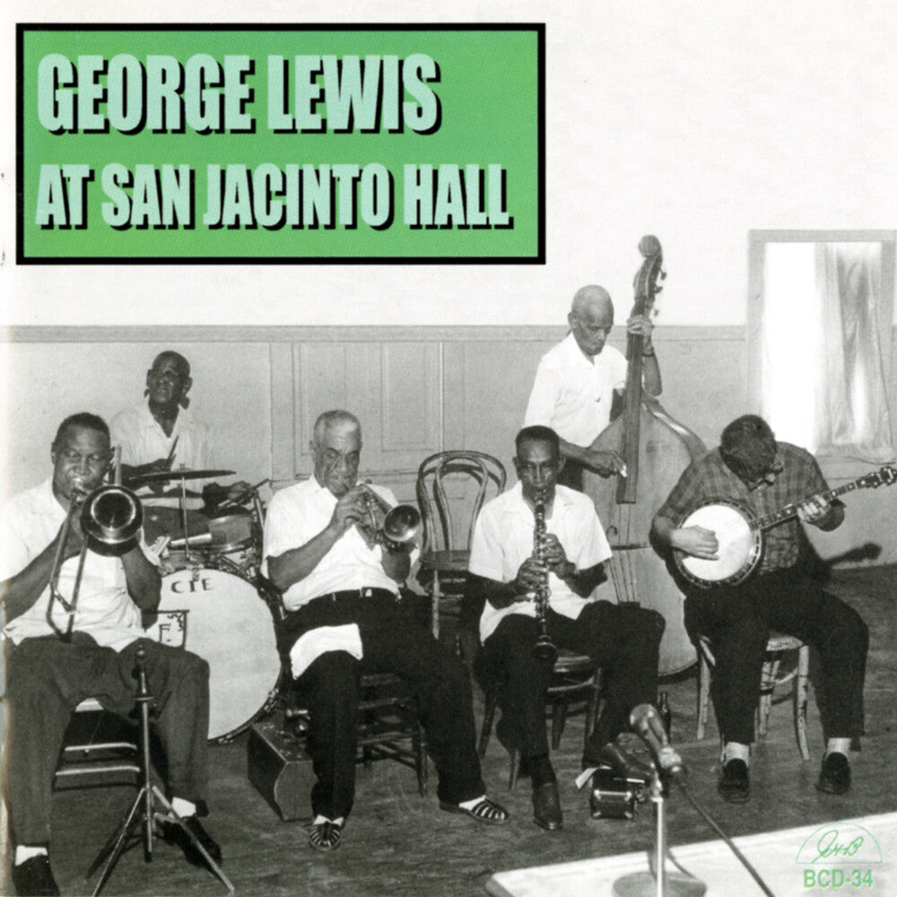 George Lewis - George Lewis at San Jacinto Hall Music CD