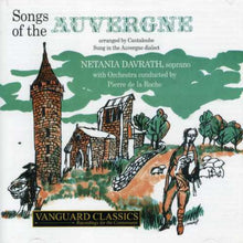 the album cover for Natania Davrath - Songs of the Auvergne