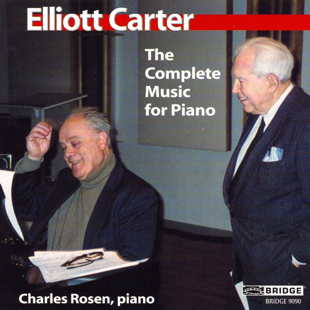 the album cover for Charles Rosen - Complete Music for Piano