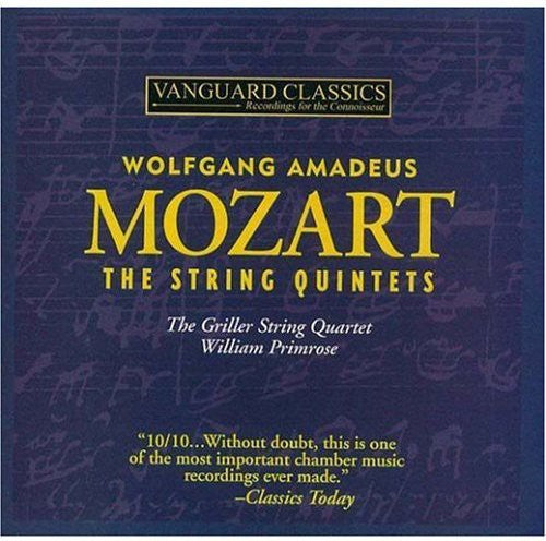 the album cover for Griller String Quartet - Complete String Quintets